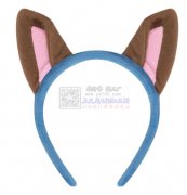 找毛绒头箍的加工厂 【平车加手工活】如图，有能做的加