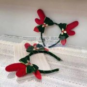 找图中发箍发夹成品厂家，采购现货，有做图