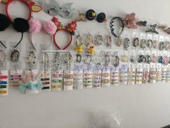 专业加工饰品，头饰，头箍，发夹，点胶，绕