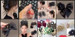 找做发夹工厂，采购图示这些款式，有图示款