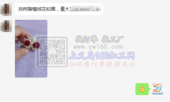 【老板在线寻找】找树脂植绒花加工厂 如图，量大