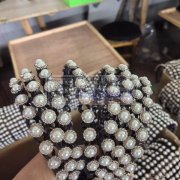 承接各种饰品手工点钻；配件，平底钻，尖底