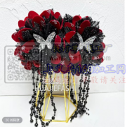 寻会做云朵和蝴蝶结等布艺发饰的加工厂