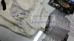 这种塑料亮片有人缝合过的人吗？能做的义乌