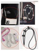 外贸诚寻可做如图款手机斜挎链 有实样或能