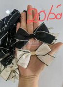 找这类蝴蝶结发绳厂家，需要成品，有做这类