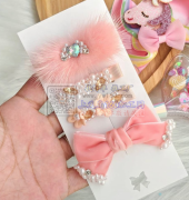 如图所示这些发饰产品有订单需要做，寻找能