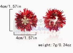 如图，找寻专业做这种耳环的工厂，有那个工