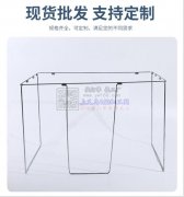 义乌铁丝支架加工  收纳篮 收纳箱 箱包支架生产定制