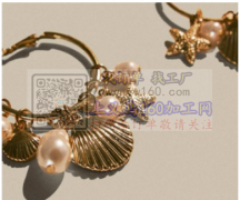寻图示类耳饰厂家，支持小批量打样