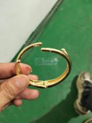 寻这款毛坯的手镯，压铸厂配合 