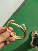 寻这款毛坯的手镯，压铸厂配合 