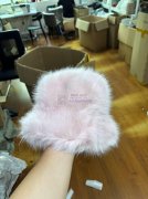 狐狸毛帽子需要加工，要同步车