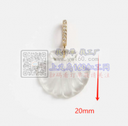 如图饰品挂件，谁能做？具体尺寸如图，能做的联系我