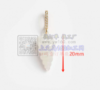 如图饰品挂件，谁能做？具体尺寸如图，能做的联系我