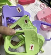 量大-手工活硅胶套 加工 撕毛边+ 挂扣子