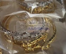 大量库存铜手镯 处理