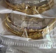 大量库存铜手镯 处理