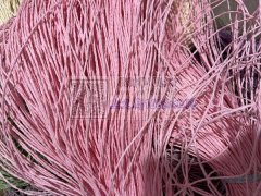 这种拉菲草绕的方形水滴夹5cm 