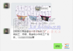 39000个专业做这个饺子包纯加工