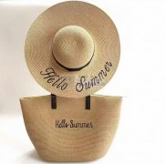 草帽电脑绣花外发