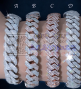 嘻哈古巴项链手链有订单需要做，​寻找工厂