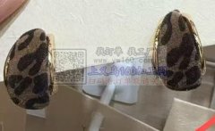 豹纹耳饰印刷加工外发 如图