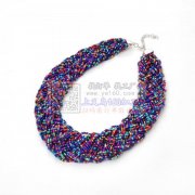 米珠项链小米珠饰品外发，需专业米珠手工加工的老板联系