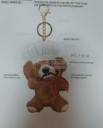 有订单，寻找能做如图这款小熊钥匙挂工厂，