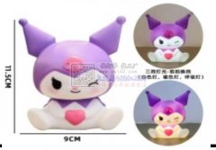 上面图案是硅胶，里面是LED三色光源&n