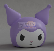 上面图案是硅胶，里面是LED三色光源&n