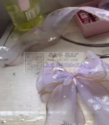 2万个扎蝴蝶结手工活外发 如图