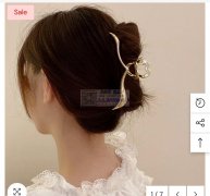 找类似的合金发夹1万个，尺寸如图，带尺寸