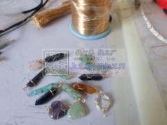 专业承接各种饰品绕铜线，绑铜线加工