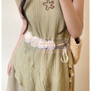 如图腰带外发打胶枪，编绳加工，寻加工厂做