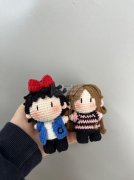 承接各种毛线钩针玩偶