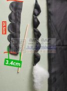 找手工加工厂，长条翻出来，里面放根皮筋，