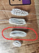 平车、手缝、弯针挂圈、绕头扣