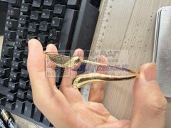 铜手镯外发 如图，能做的联系
