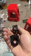 求购图中磁吸发夹，成品半成品，有金色银色