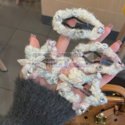【可发外地】本厂有手工毛线绕夹子 绕发夹等外发