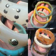量大，​寻找做手镯的工厂！材质树脂和亚克力！