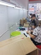 专业承接：打胶枪，组装，包装，挂圈，打蝴