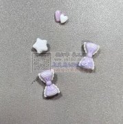 求购如图四款​美甲树脂配件，各30万颗左右
