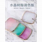 寻找如图所示这个水晶树脂调色板加工厂