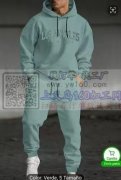 拉毛布卫衣套装外发50 万套