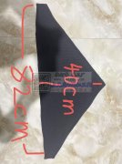 平车卷边三角头巾外发，​寻找义乌附近平车加工厂。