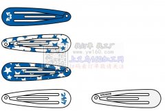 发夹印花外发，寻找PP夹印花厂，款式如图，